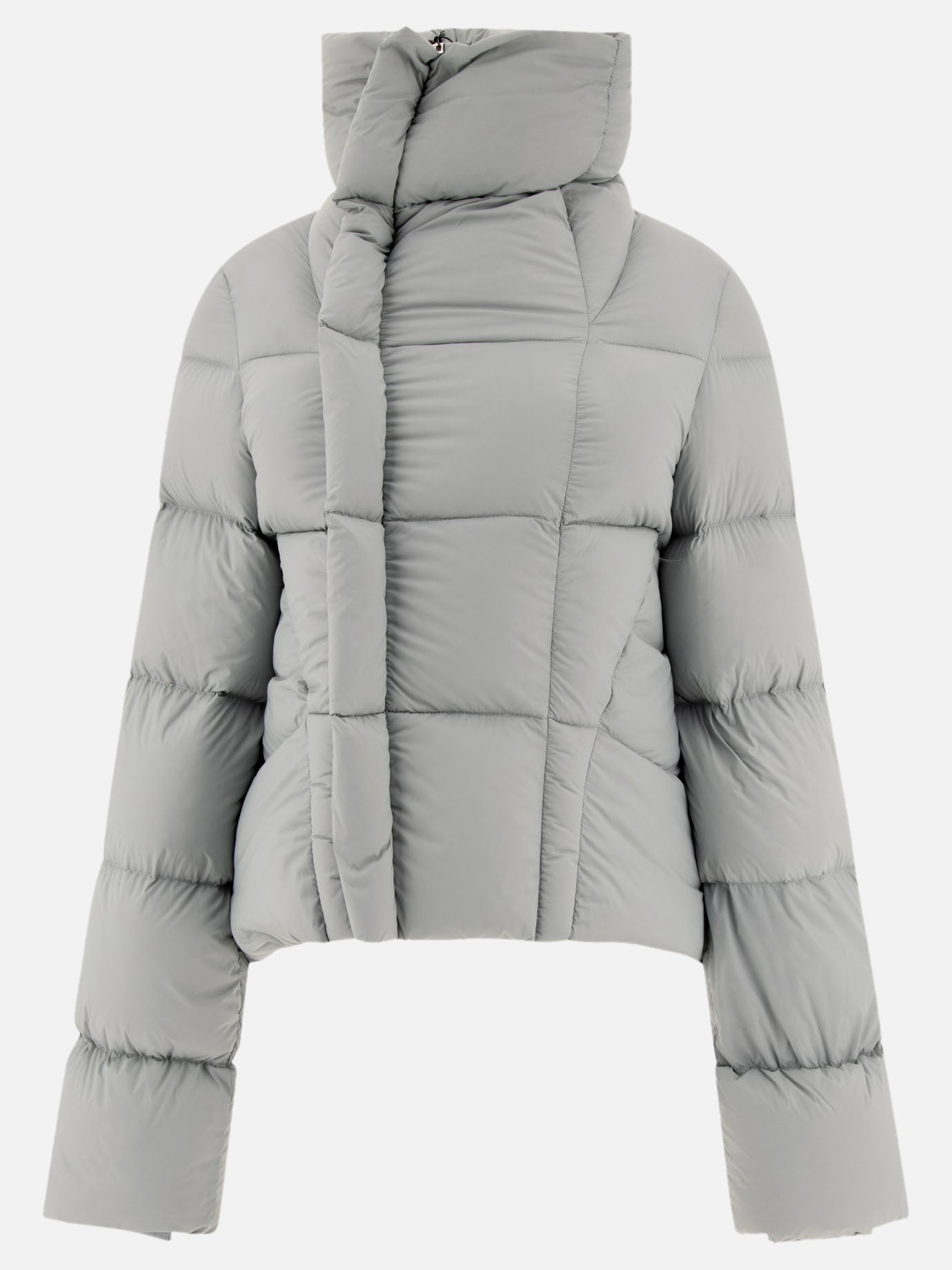 Piumini corti Solid colour  Azzurro - Rick Owens Donna | PDP | VIETTI Online Store | Zoom-Modal

