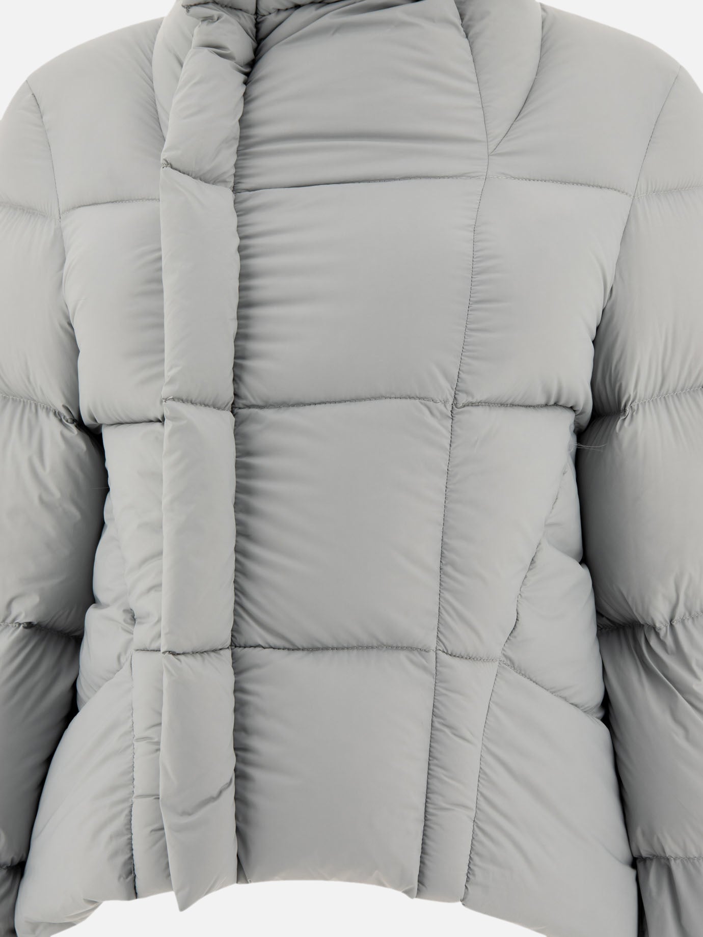 Piumini corti Solid colour  Azzurro - Rick Owens Donna | PDP | VIETTI Online Store | thumbnail_3