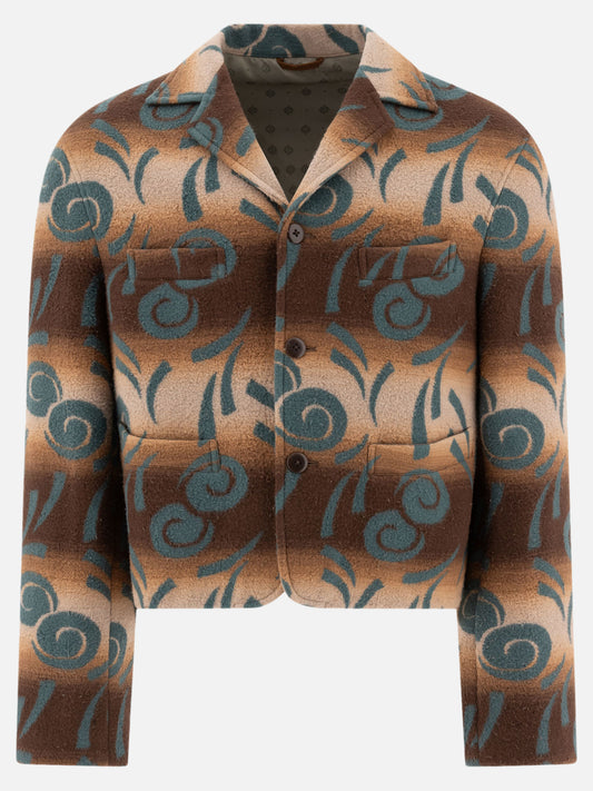 KAPITAL "Baba Sawyer Napping" jacket 13302534_3 Brown 1