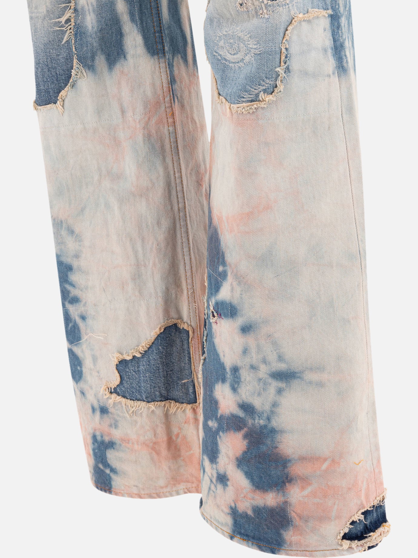 Flared jeans Denim  Light blue - KAPITAL Men | PDP | VIETTI Online Store | thumbnail_4