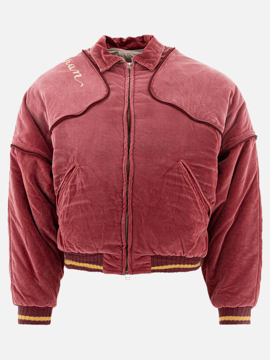 KAPITAL "Drizzler" bomber 18487138_3 Red 1