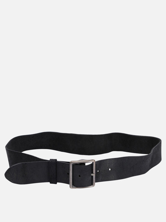 RRL by Ralph Lauren Vintage leather belt 17034210_34 Black 1