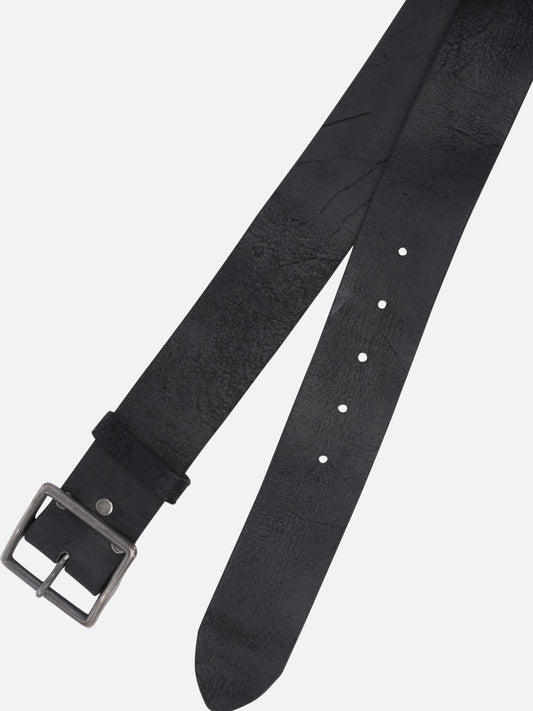RRL by Ralph Lauren Vintage leather belt 17034210_34 Black 2