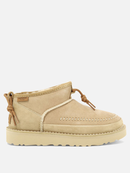 Stivaletti pull-on 100% leather - 100% rubber  Beige - Ugg Donna | PLP | VIETTI Online Store 
