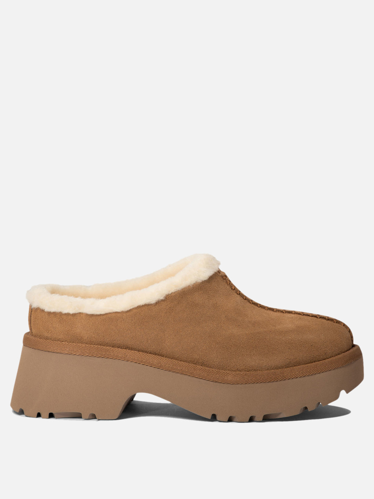 Ugg "New Heights Cozy" Sabot Beige