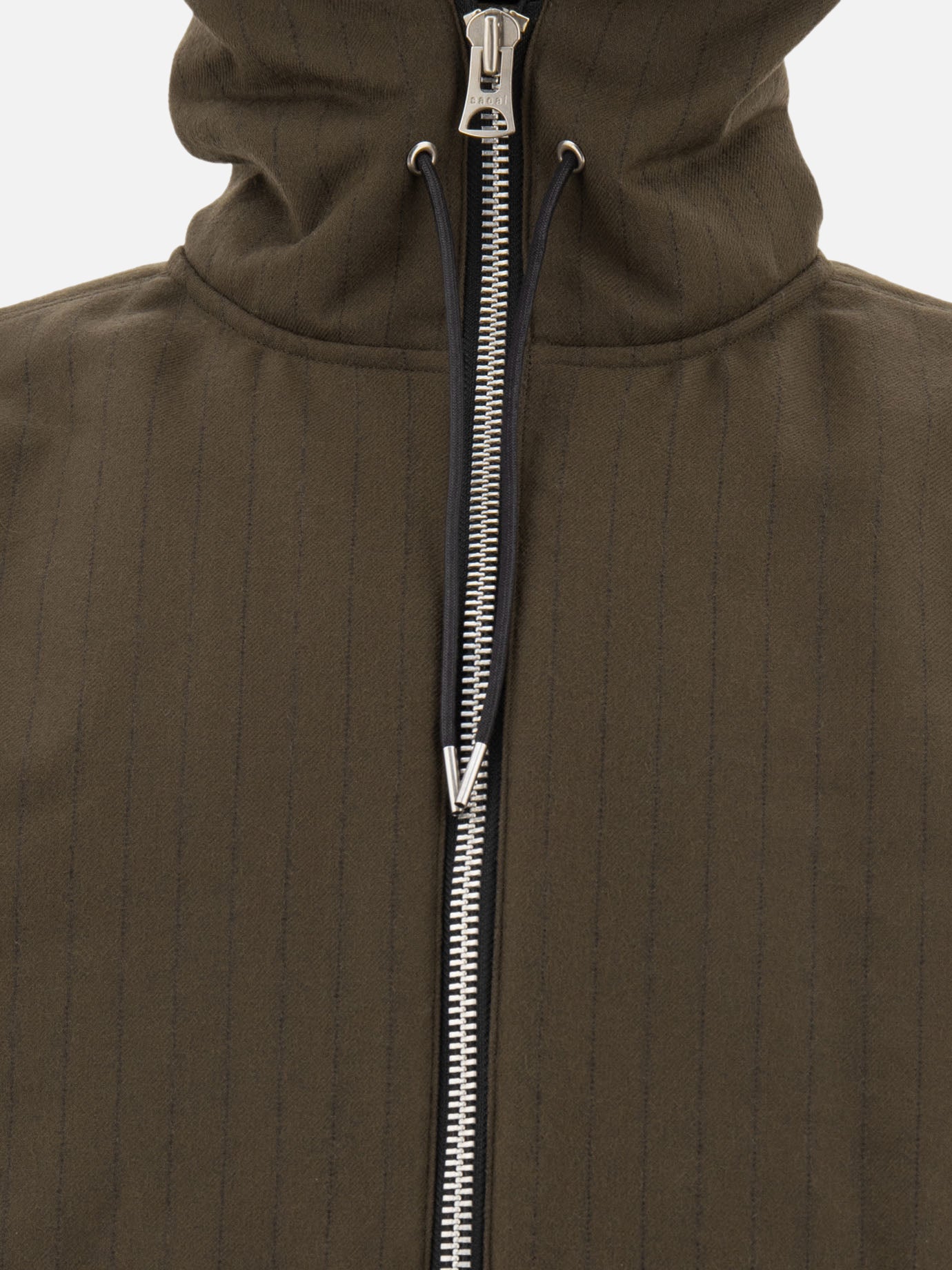 Giacche leggere & Trapuntate Pinstriped  Marrone - Sacai Uomo | PDP | VIETTI Online Store | Zoom-Modal_3
