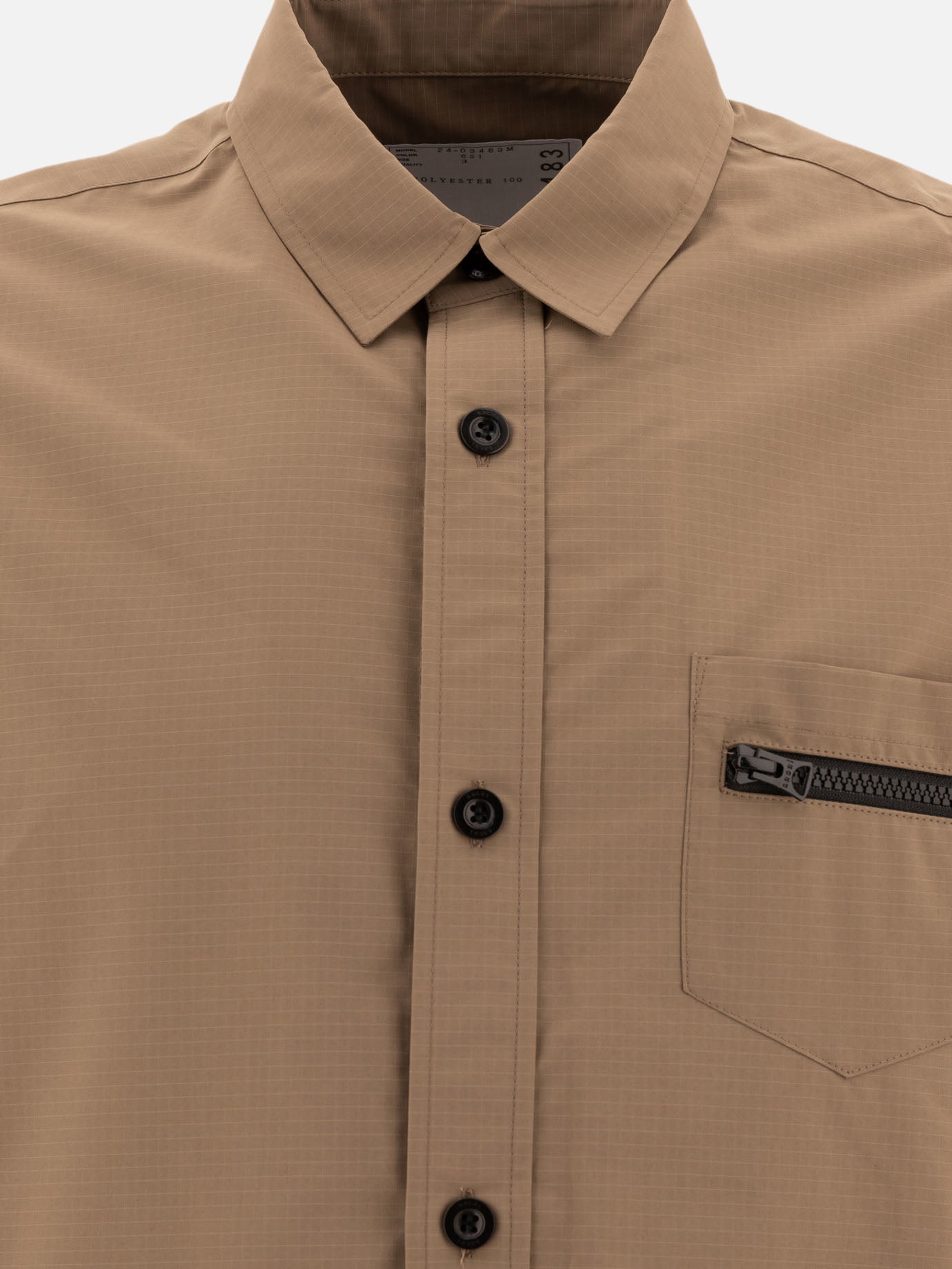 Giacche leggere & Trapuntate Solid colour  Beige - Sacai Uomo | PDP | VIETTI Online Store | Zoom-Modal_3
