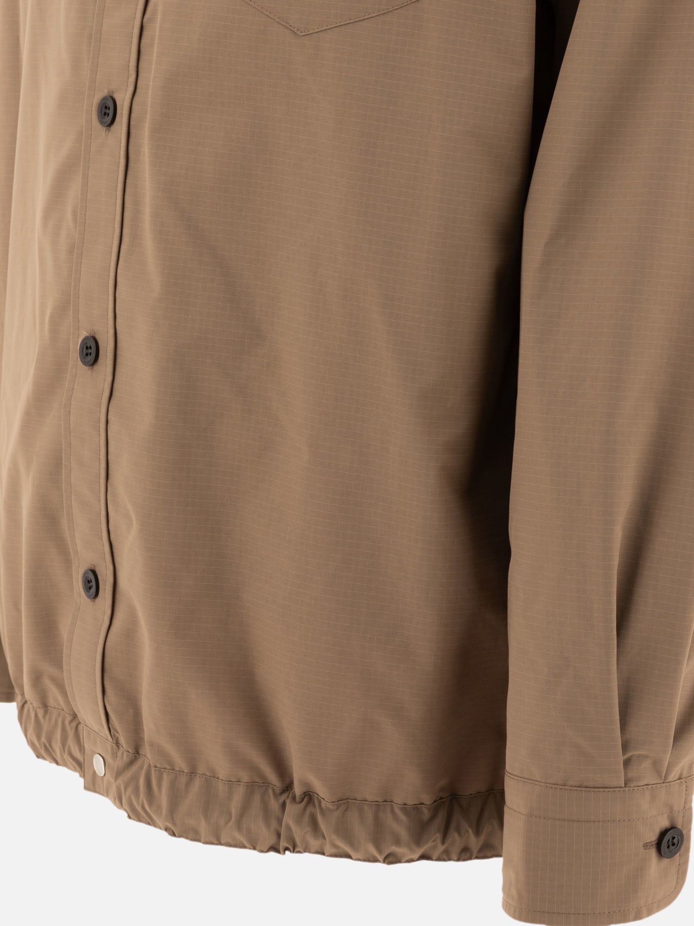 Giacche leggere & Trapuntate Solid colour  Beige - Sacai Uomo | PDP | VIETTI Online Store | thumbnail_4