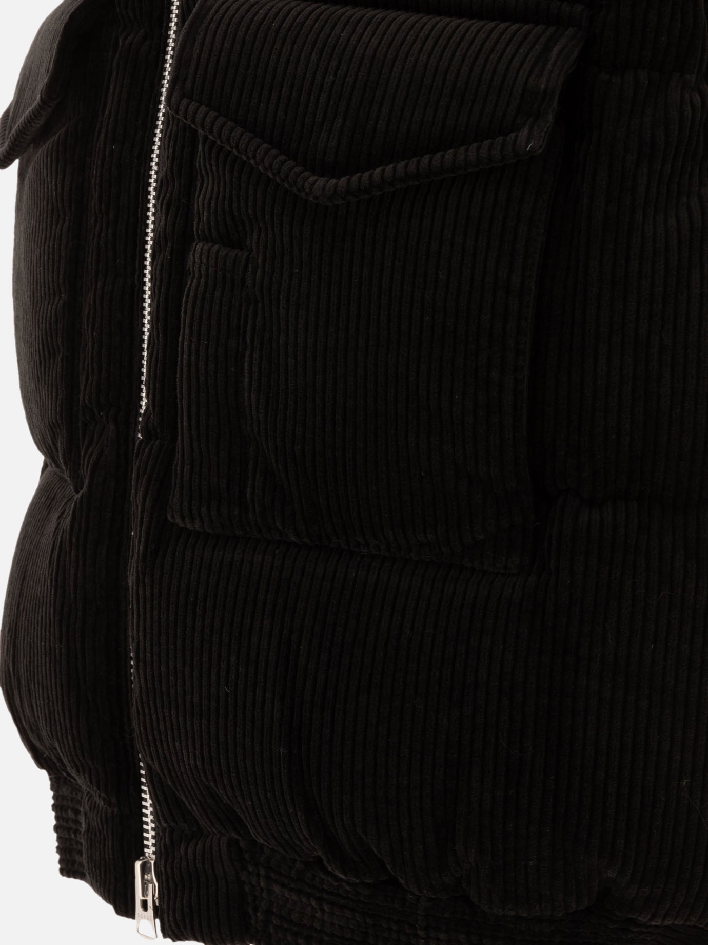 Giacche smanicate Solid colour  Nero - Sacai Uomo | PDP | VIETTI Online Store | thumbnail_4