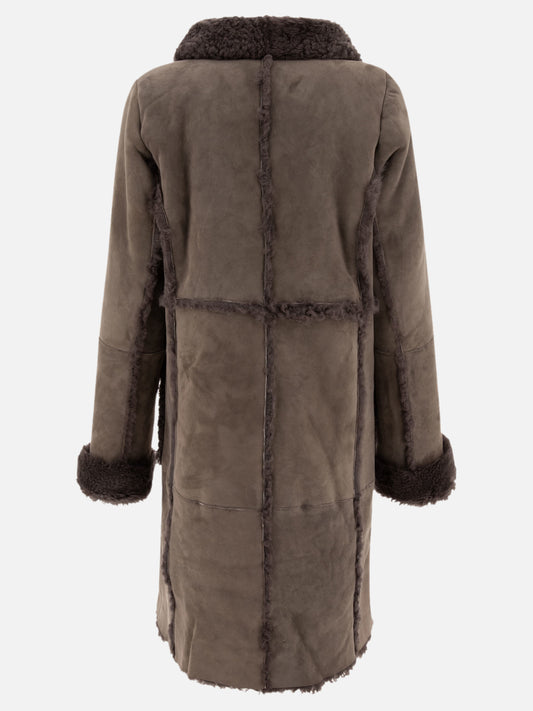 Cappotti lunghi Solid colour  Grigio - Saks Potts Donna | PLP | VIETTI Online Store | 2
