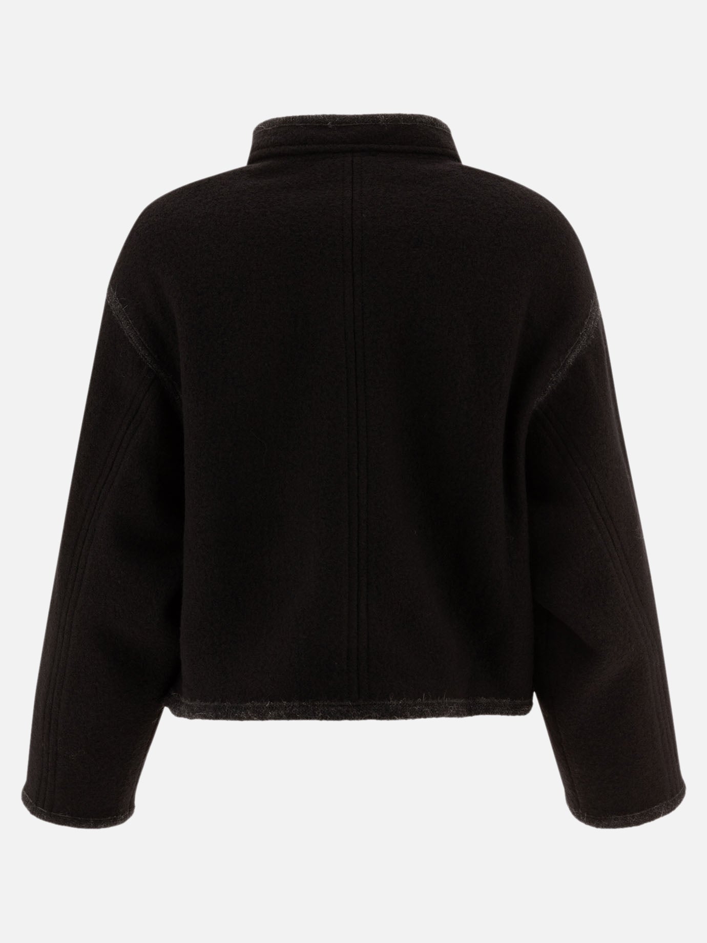 Cappotti corti Solid colour  Nero - Soeur Donna | PDP | VIETTI Online Store | Zoom-Modal_2
