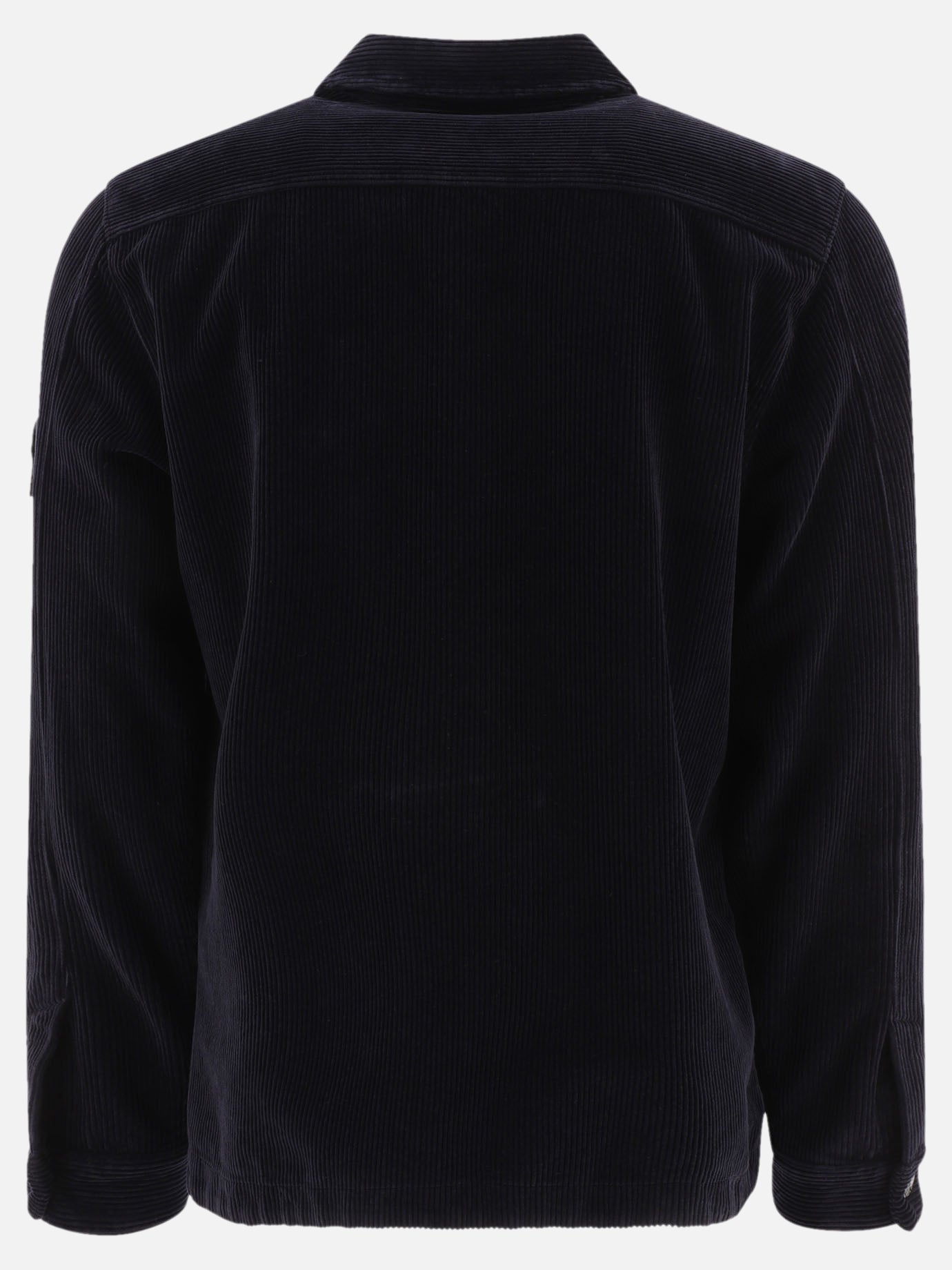 Giacche overshirt Solid colour  Blu - Stone Island Uomo | PDP | VIETTI Online Store | thumbnail_2