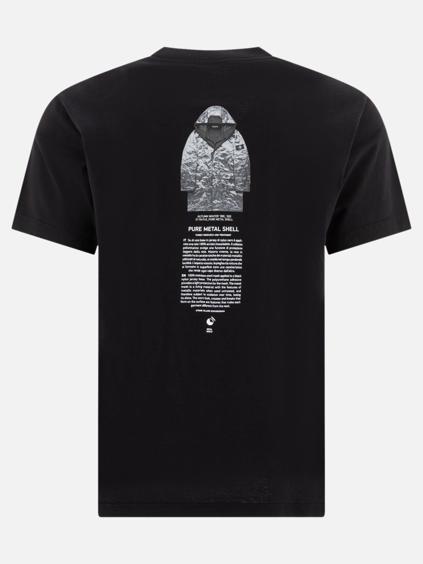 T-shirt con stampa "Stone Island Archivio"