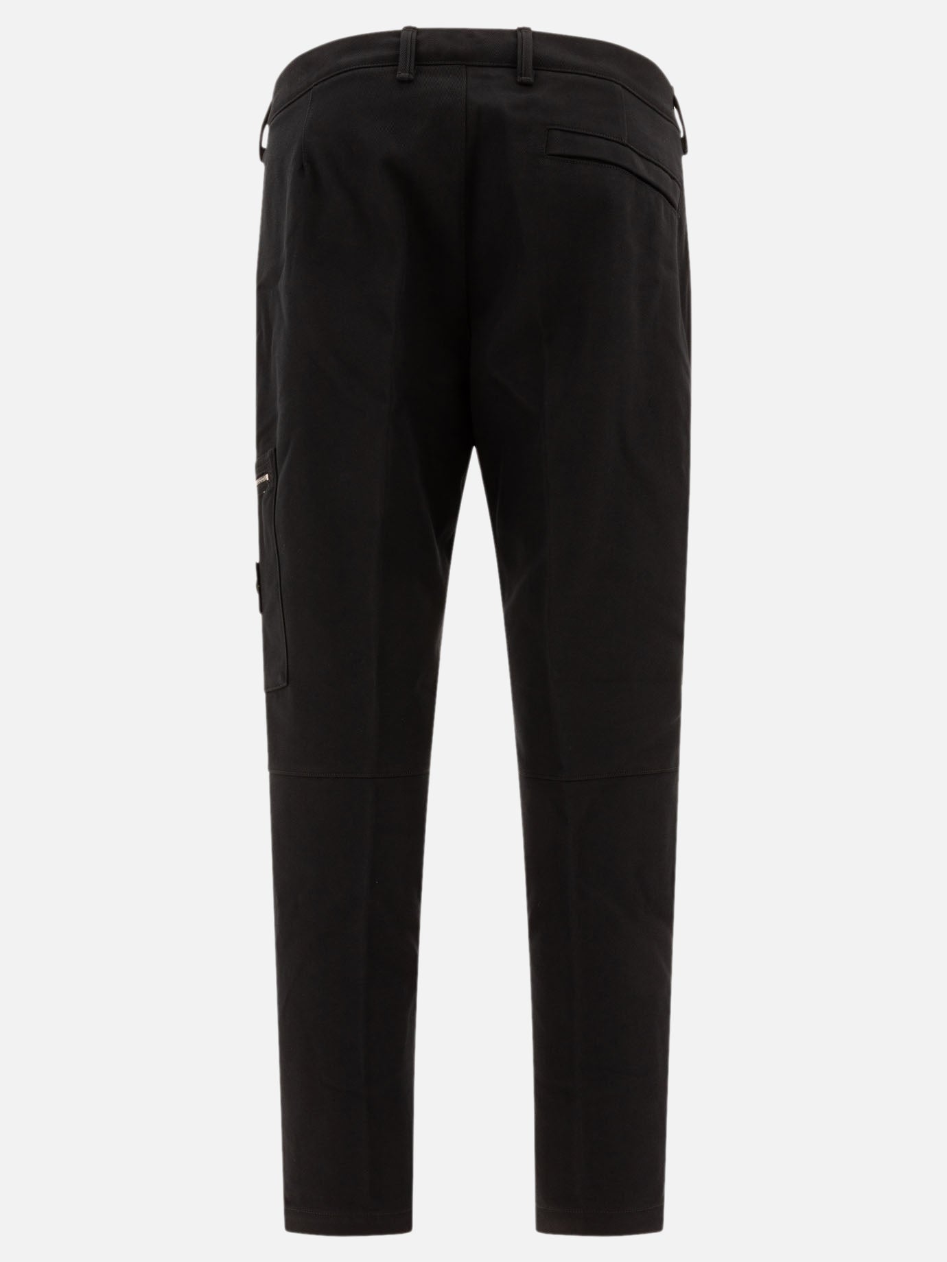 Stone Island "Compass" cargo trousers Black