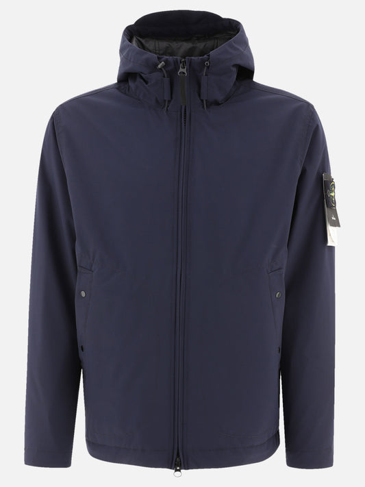 Giacche leggere & Trapuntate Solid colour  Blu - Stone Island Uomo | PLP | VIETTI Online Store 
