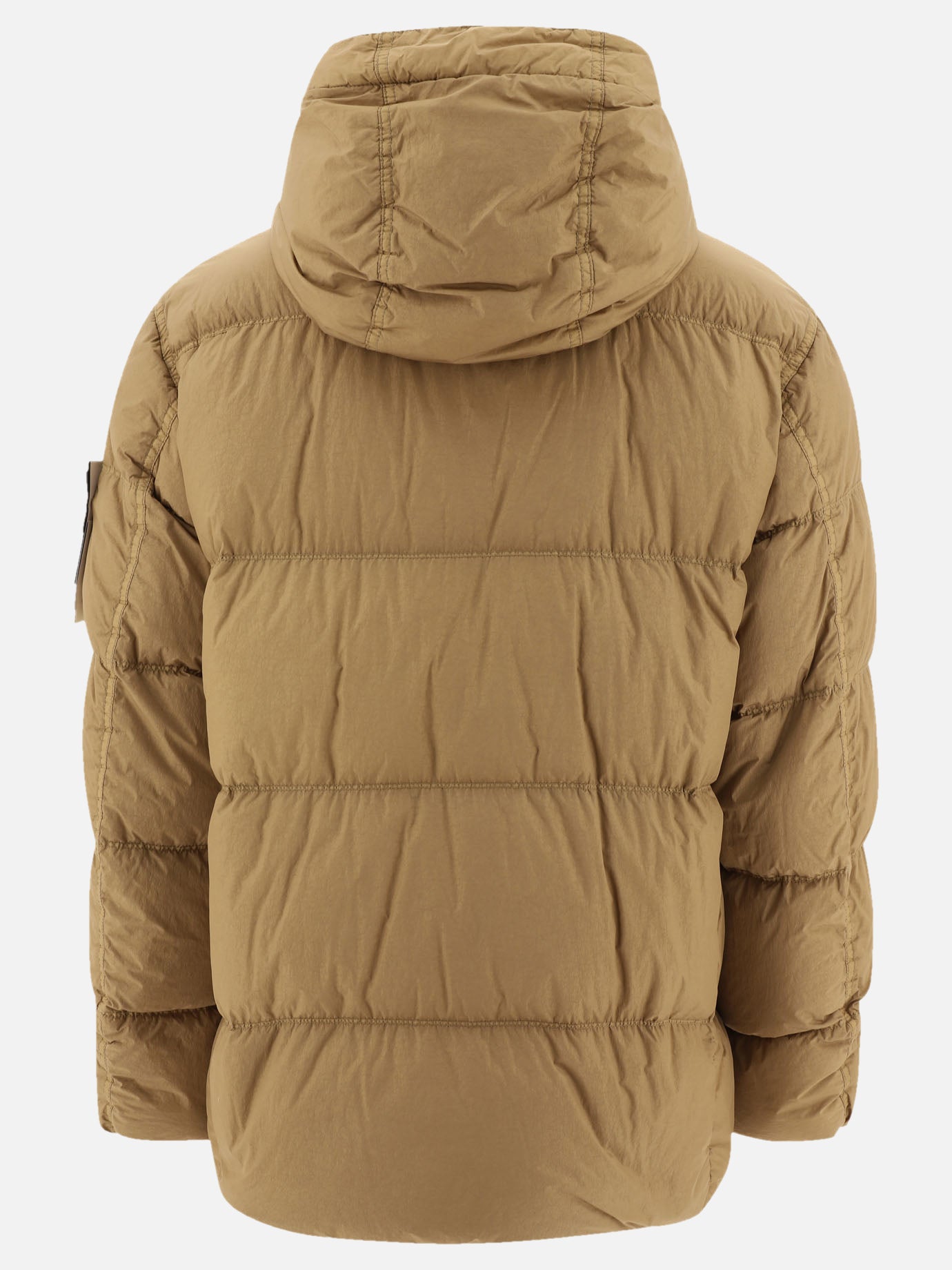 Piumini corti Solid colour  Marrone - Stone Island Uomo | PDP | VIETTI Online Store | thumbnail_2
