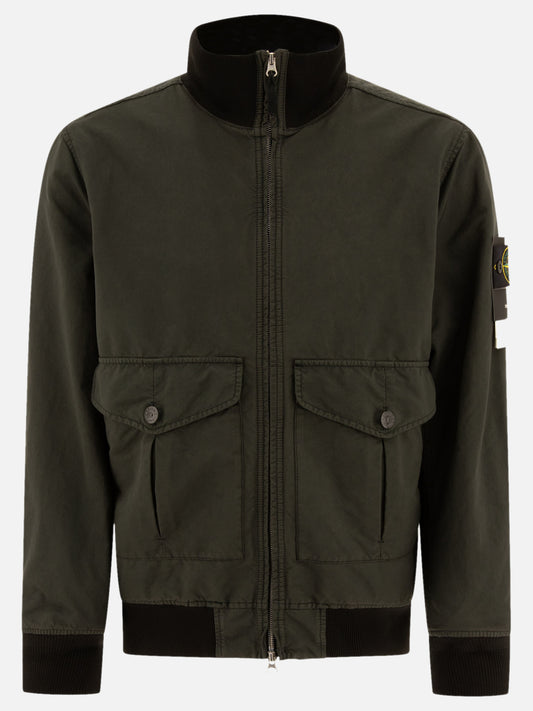 Giacche leggere & Trapuntate Solid colour  Grigio - Stone Island Uomo | PLP | VIETTI Online Store 
