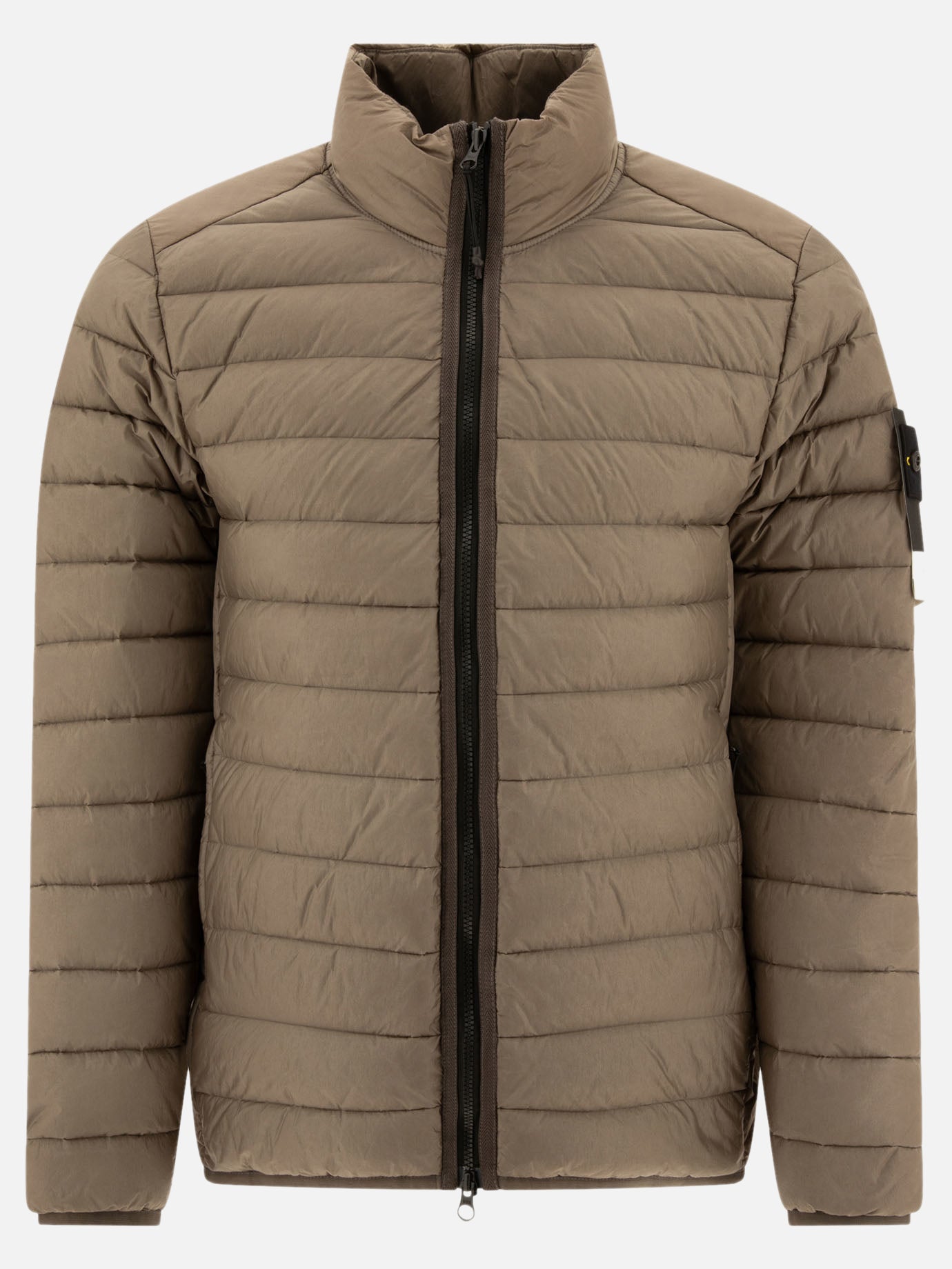 Piumini corti Solid colour  Beige - Stone Island Uomo | PDP | VIETTI Online Store | Zoom-Modal
