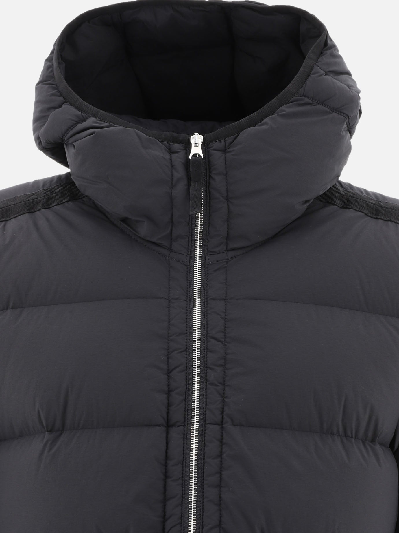 Piumini corti Solid colour  Nero - Stone Island Uomo | PDP | VIETTI Online Store | Zoom-Modal_3
