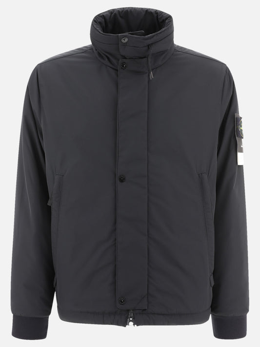 Giacche leggere & Trapuntate Solid colour  Nero - Stone Island Uomo | PLP | VIETTI Online Store 
