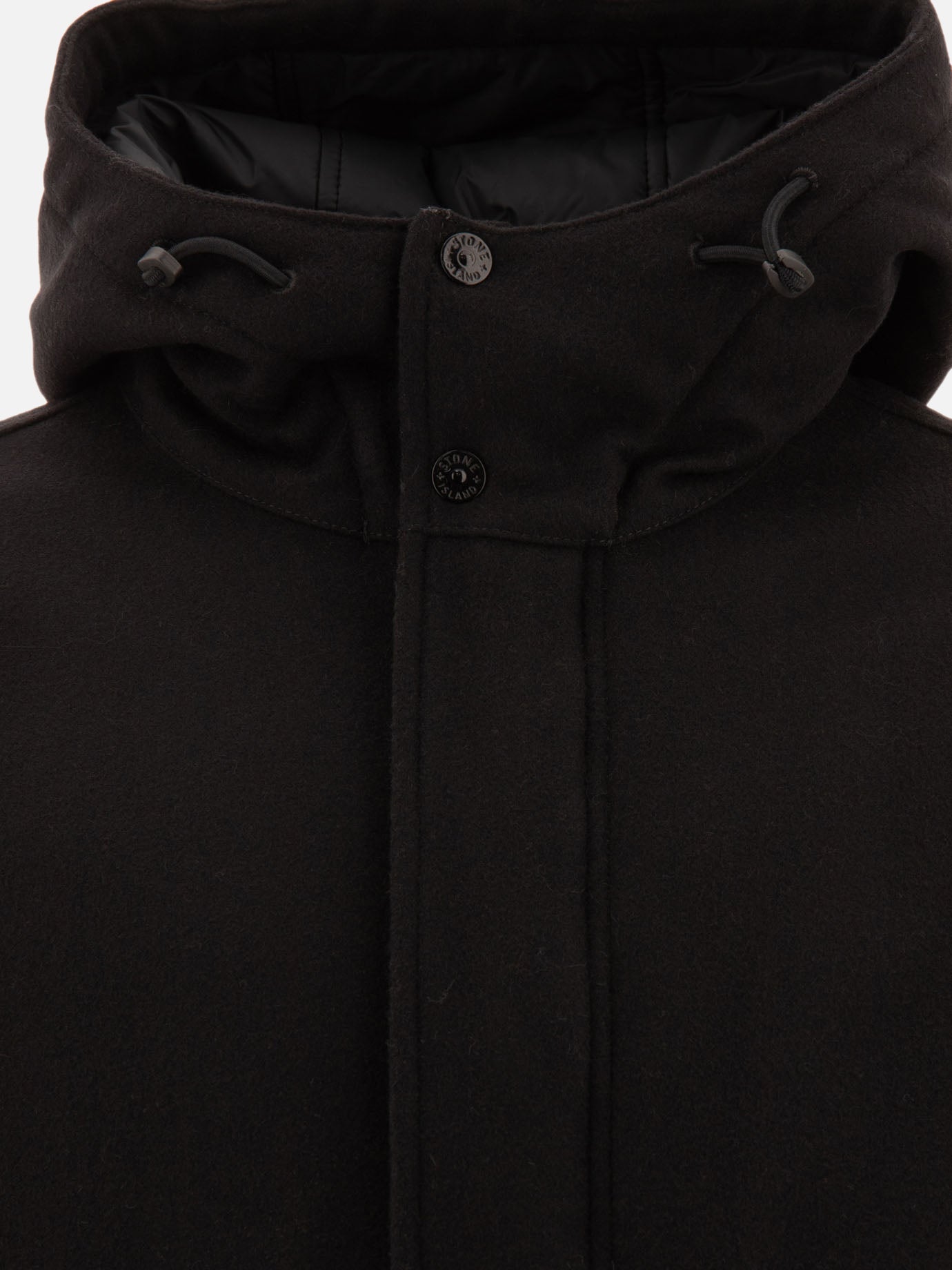 Giacche tecniche Solid colour  Nero - Stone Island Uomo | PDP | VIETTI Online Store | Zoom-Modal_3
