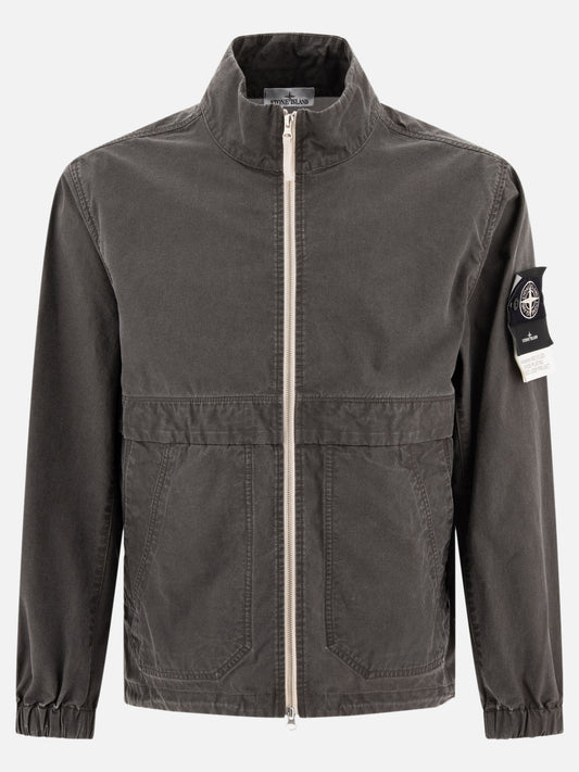 Giacche leggere & Trapuntate Solid colour  Grigio - Stone Island Uomo | PLP | VIETTI Online Store 
