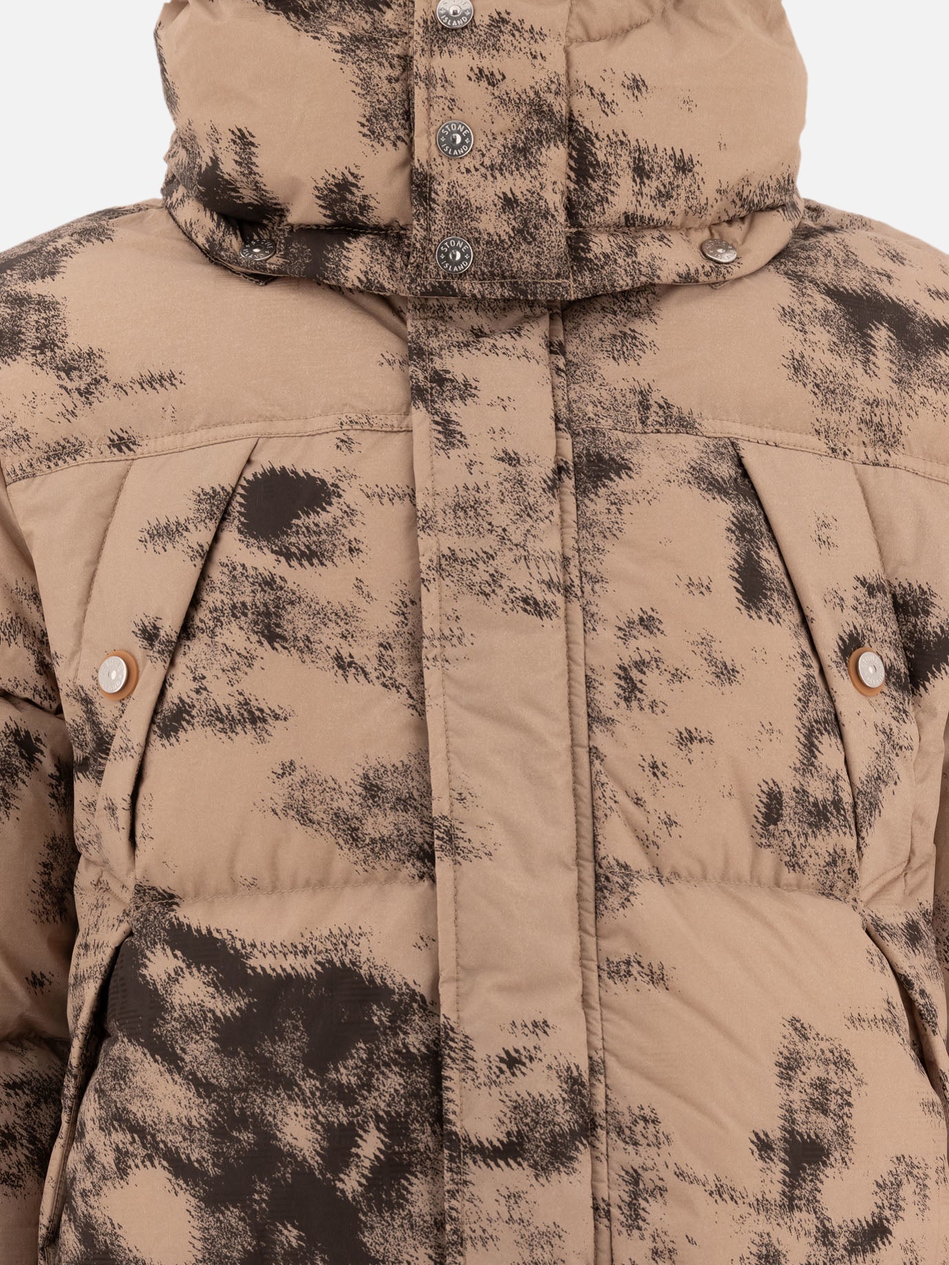 Piumini corti Camouflage  Beige - Stone Island Uomo | PDP | VIETTI Online Store | thumbnail_3