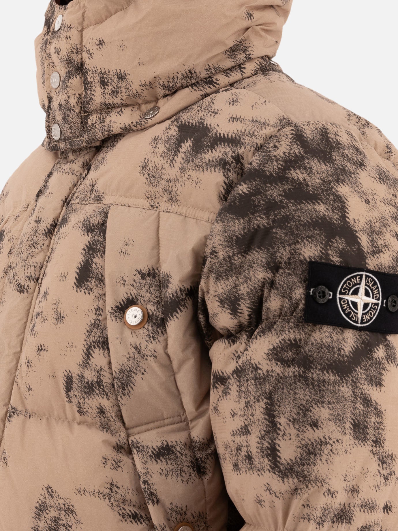 Piumini corti Camouflage  Beige - Stone Island Uomo | PDP | VIETTI Online Store | Zoom-Modal_4
