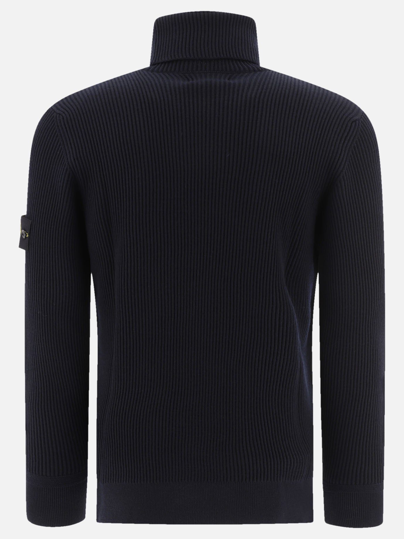 "Compass" ribbed turtleneck sweater