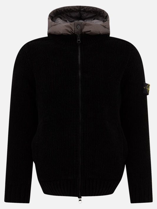 Piumini corti Solid colour  Nero - Stone Island Uomo | PLP | VIETTI Online Store 

