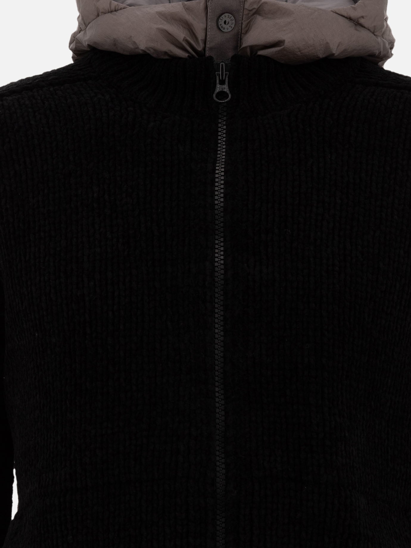 Down jackets Solid colour  Black - Stone Island Men | PDP | VIETTI Online Store | Zoom-Modal_3
