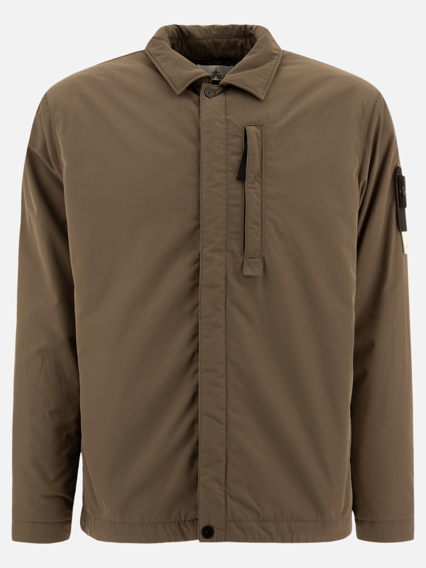 Giacche leggere & Trapuntate Solid colour  Marrone - Stone Island Uomo | PDP | VIETTI Online Store | Zoom-Modal
