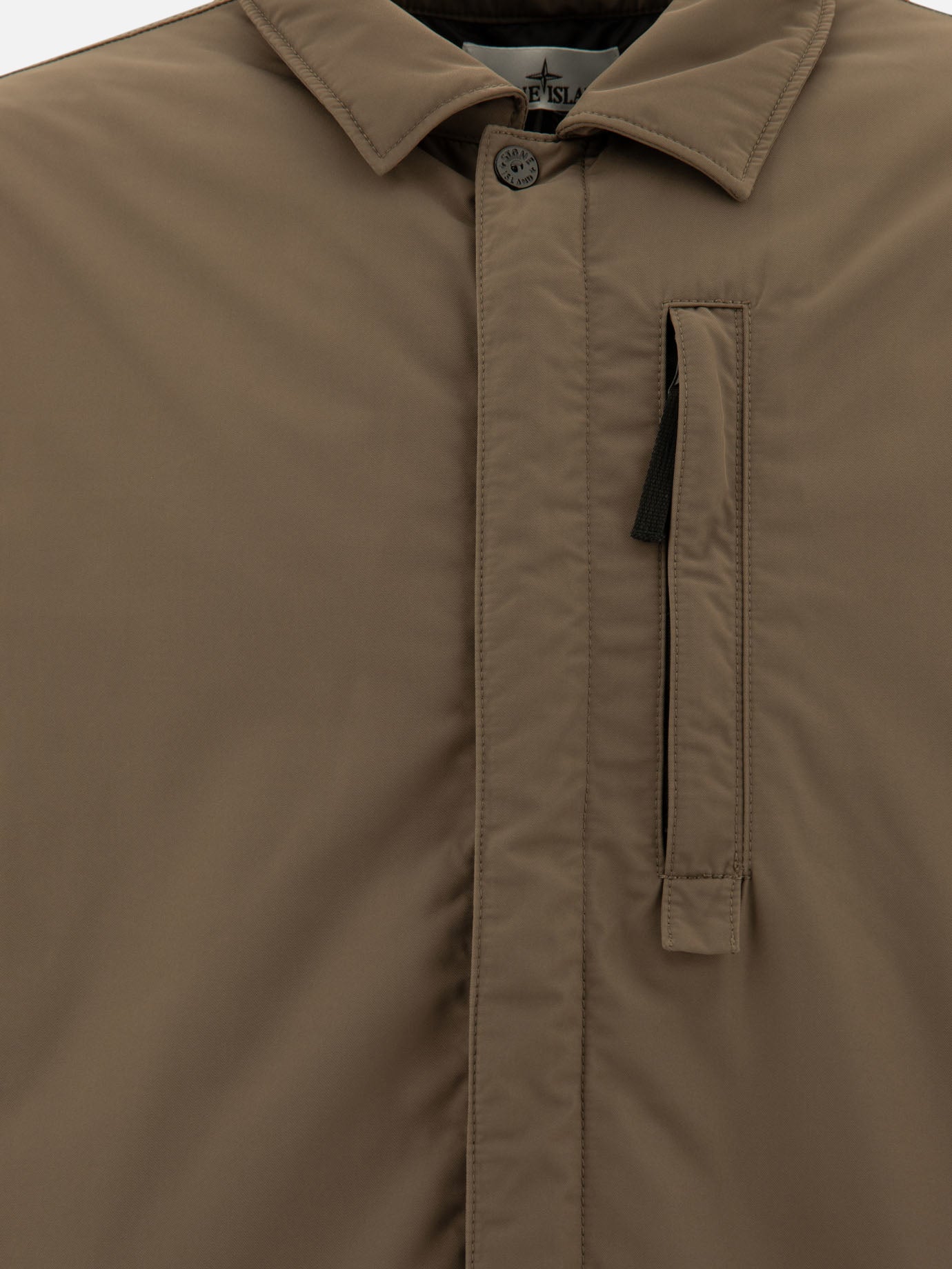 Giacche leggere & Trapuntate Solid colour  Marrone - Stone Island Uomo | PDP | VIETTI Online Store | thumbnail_3