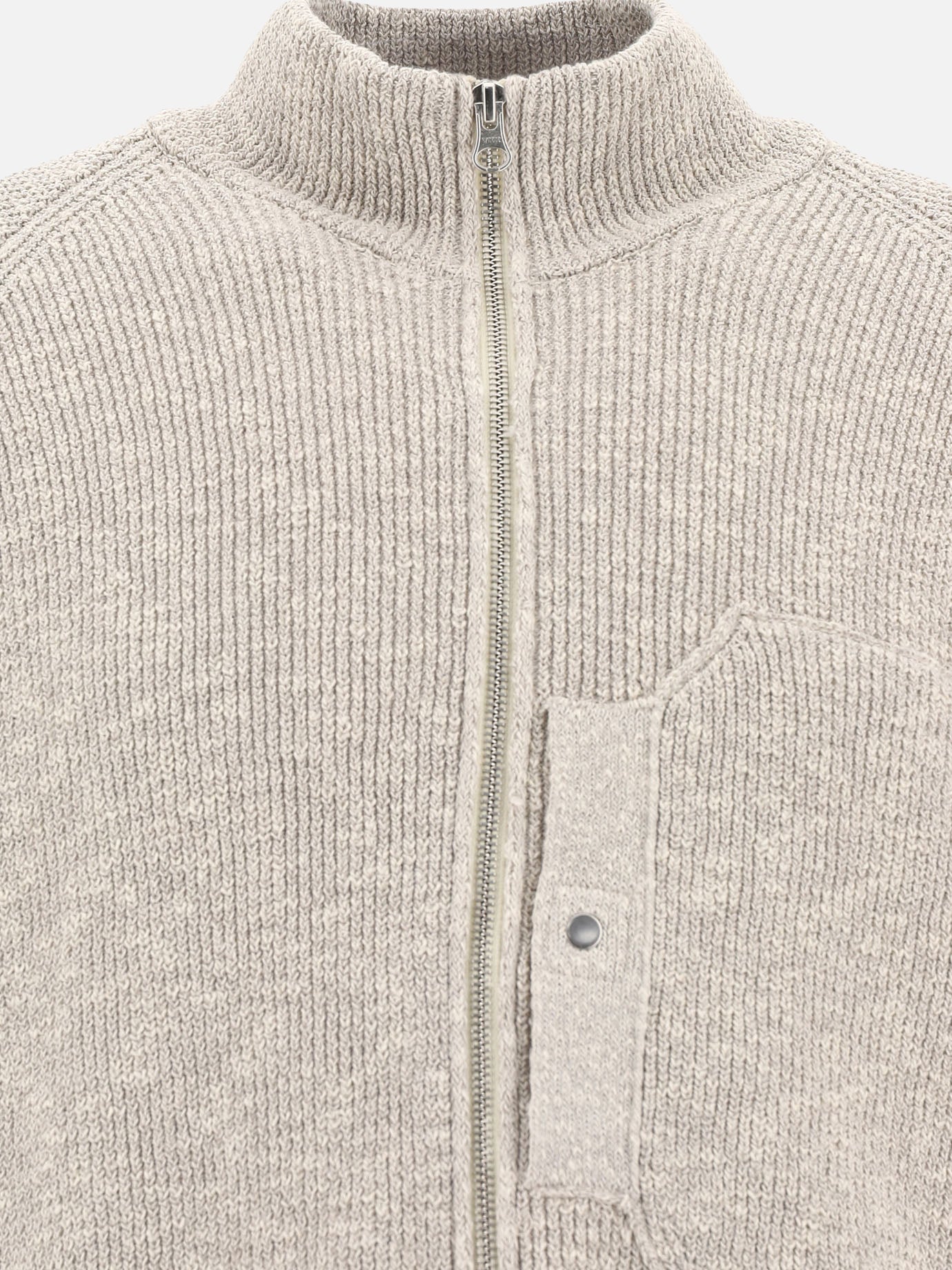 Stone Island Shadow Project "Shadow Project" zipped sweater Grey