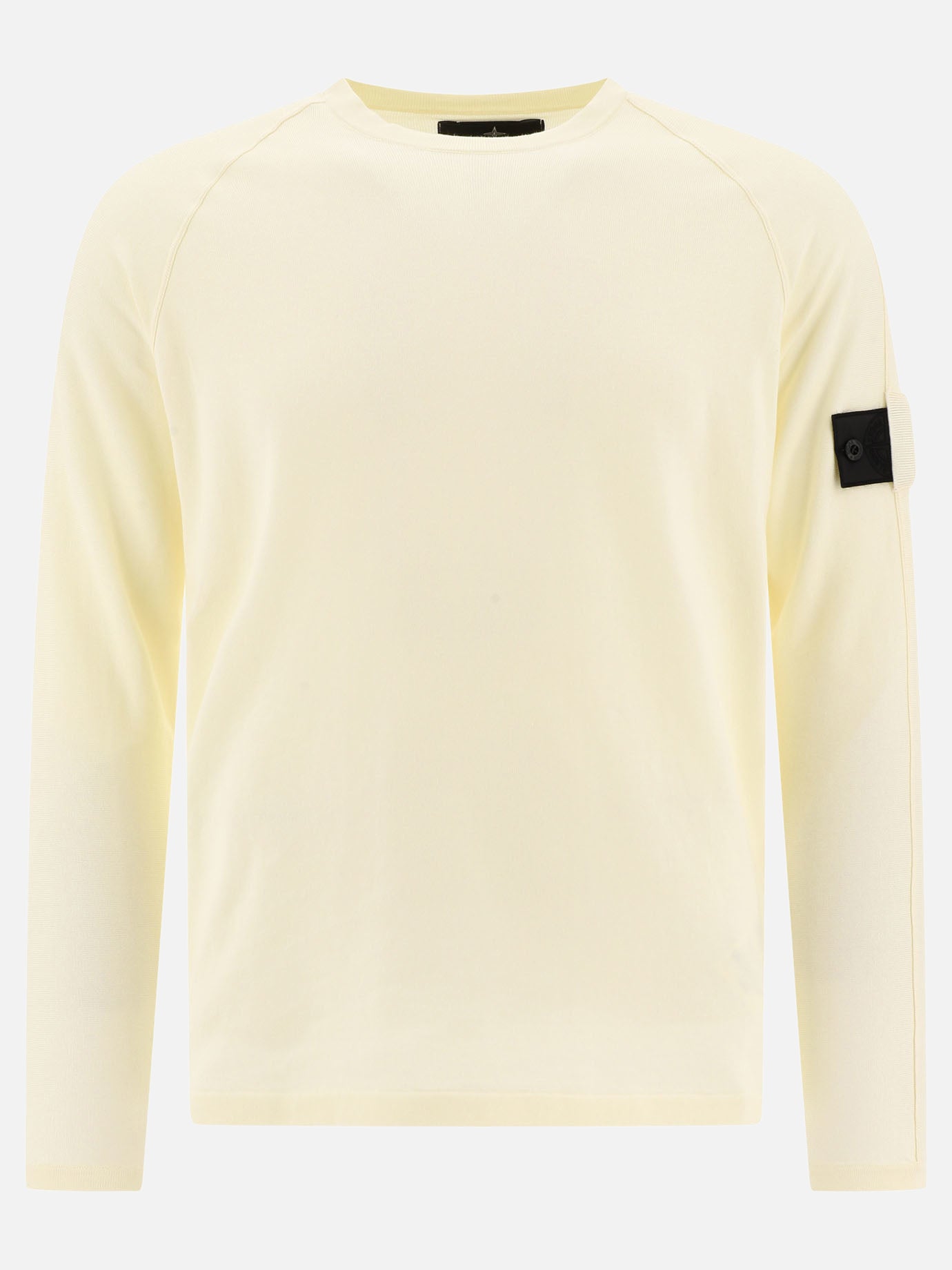 Stone Island Shadow Project "Shadow Compass" sweater White