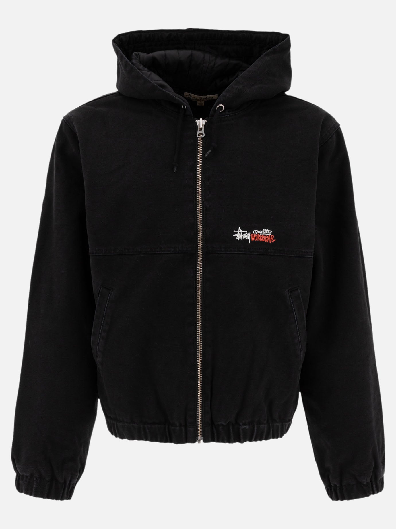 Stüssy "Work" canvas jacket Black