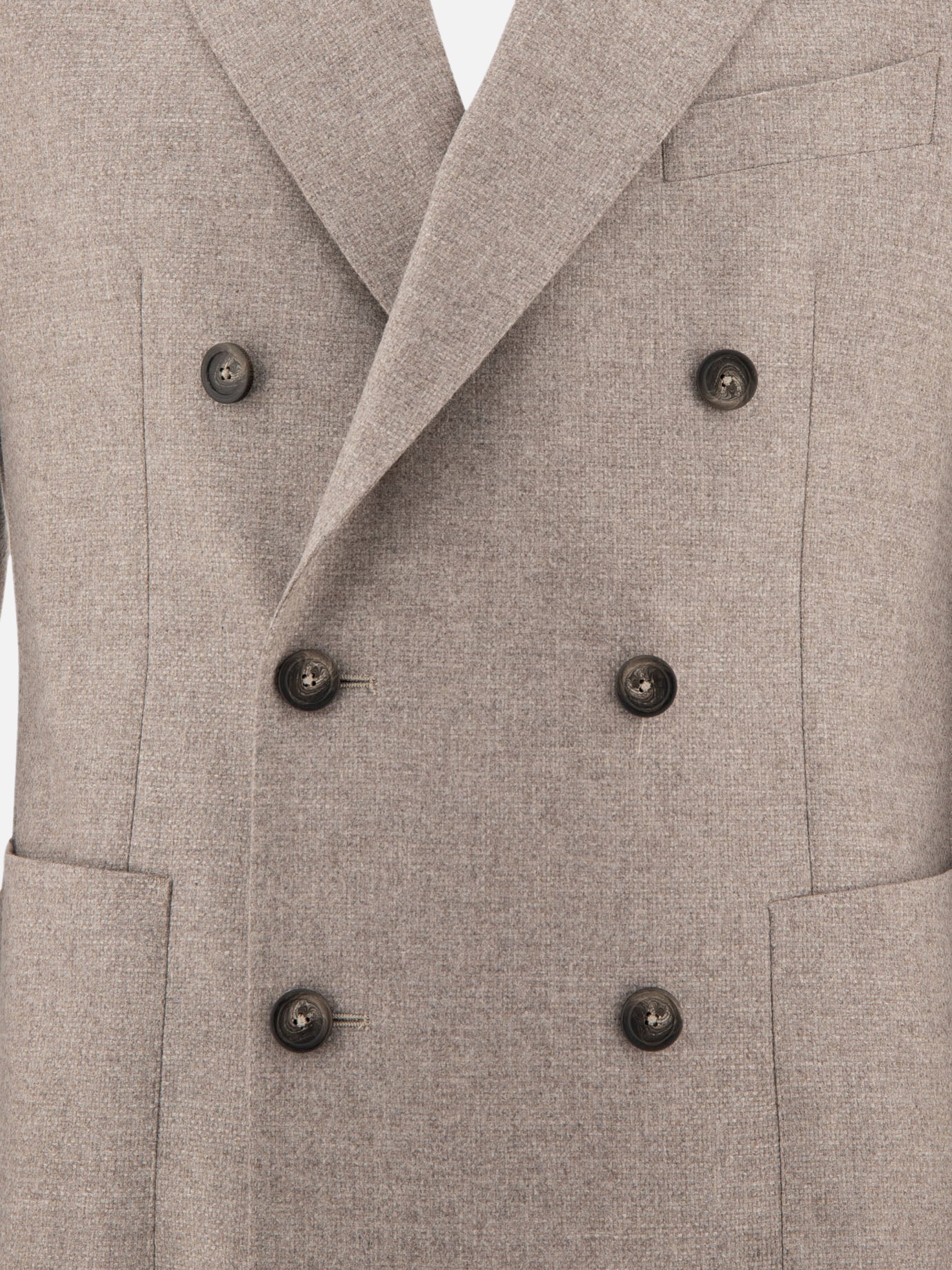 Tagliatore Blazer doppiopetto in misto lana 13693776_48 Grey thumbnail_3