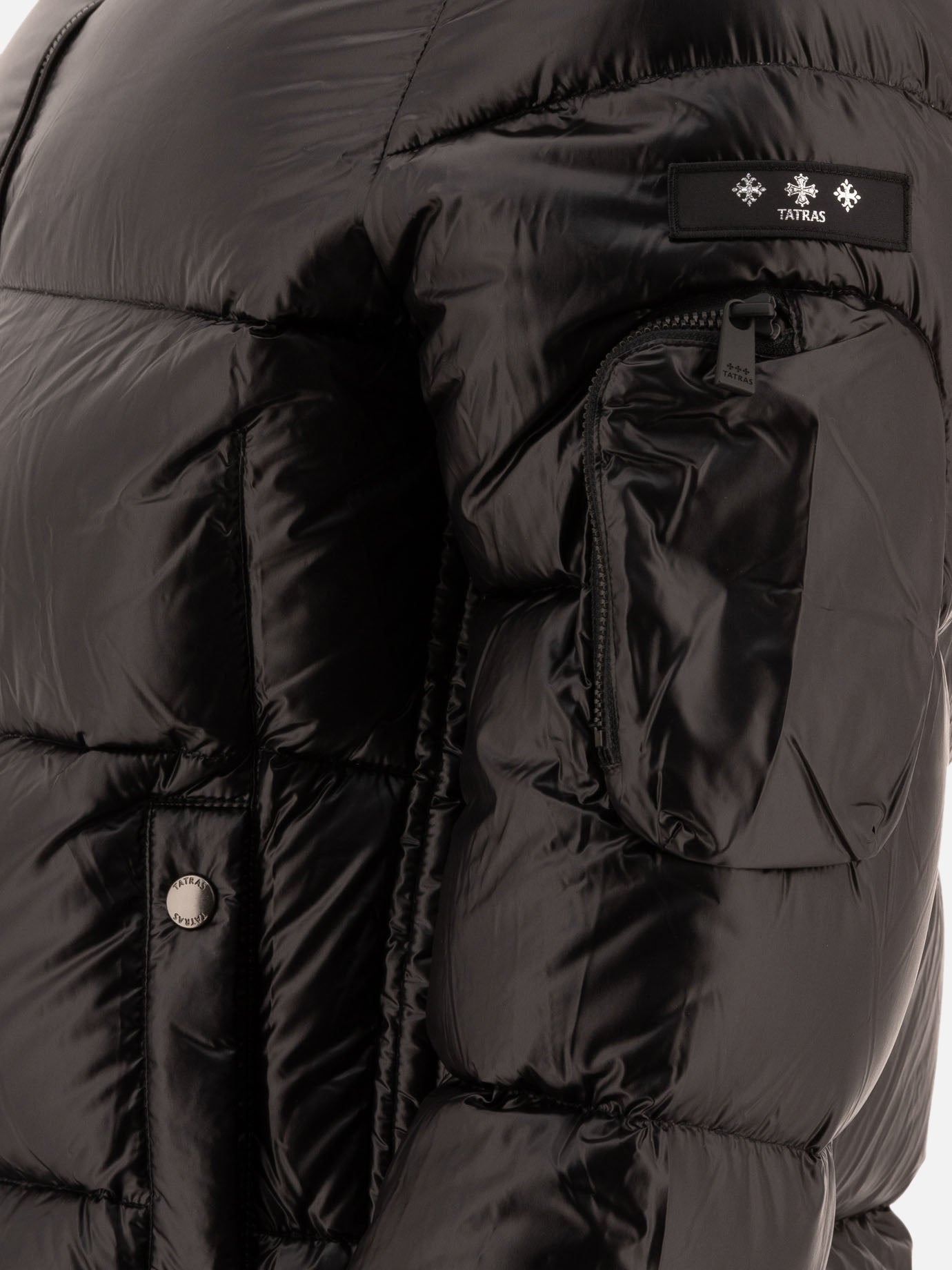 Piumini corti Solid colour  Nero - Tatras Uomo | PDP | VIETTI Online Store | Zoom-Modal_4
