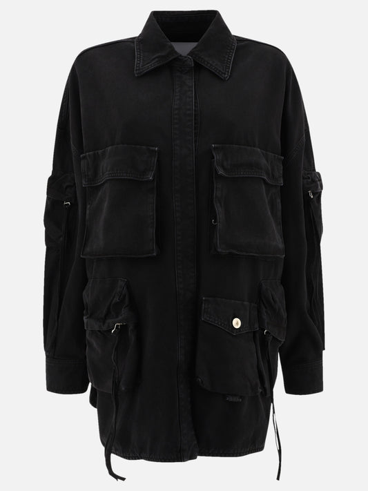 Cappotti lunghi Solid colour  Nero - The Attico Donna | PLP | VIETTI Online Store 
