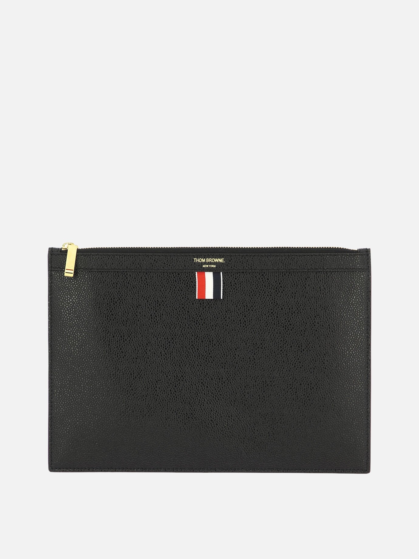 Thom Browne "RWB" document holder Black