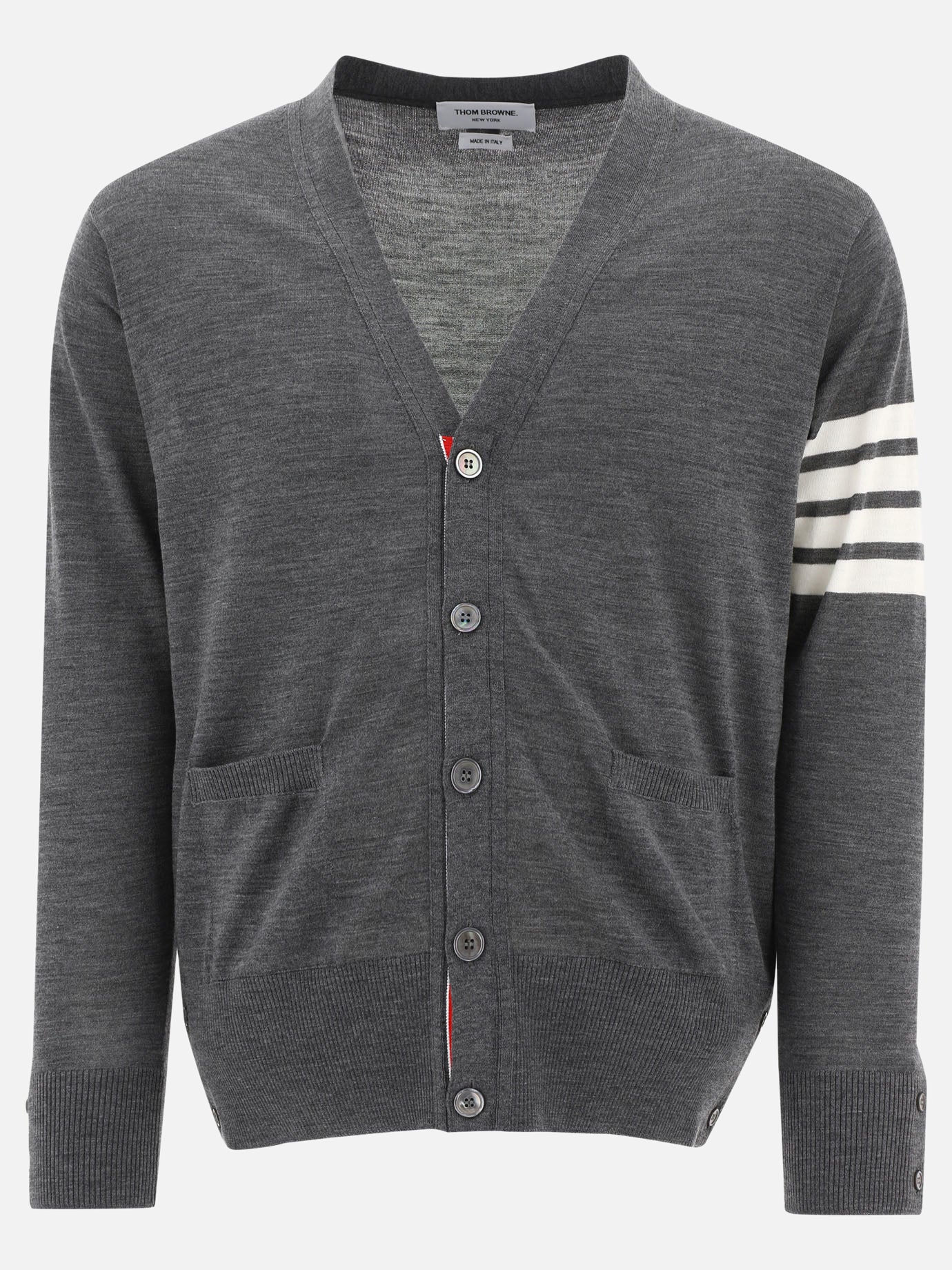 Vietti Thom Browne Cardigan "4-bar"