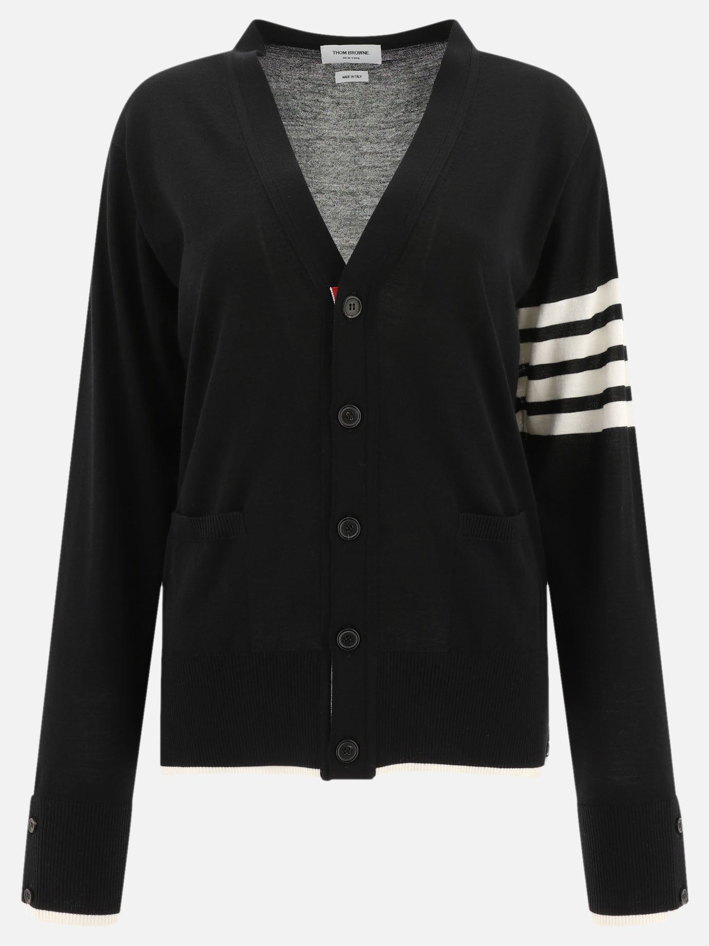 Vietti Thom Browne Cardigan "4 Bar"