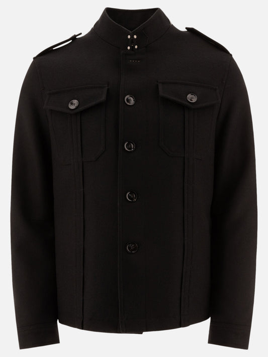 Giacche overshirt Solid colour  Nero - Tom Ford Uomo | PLP | VIETTI Online Store 
