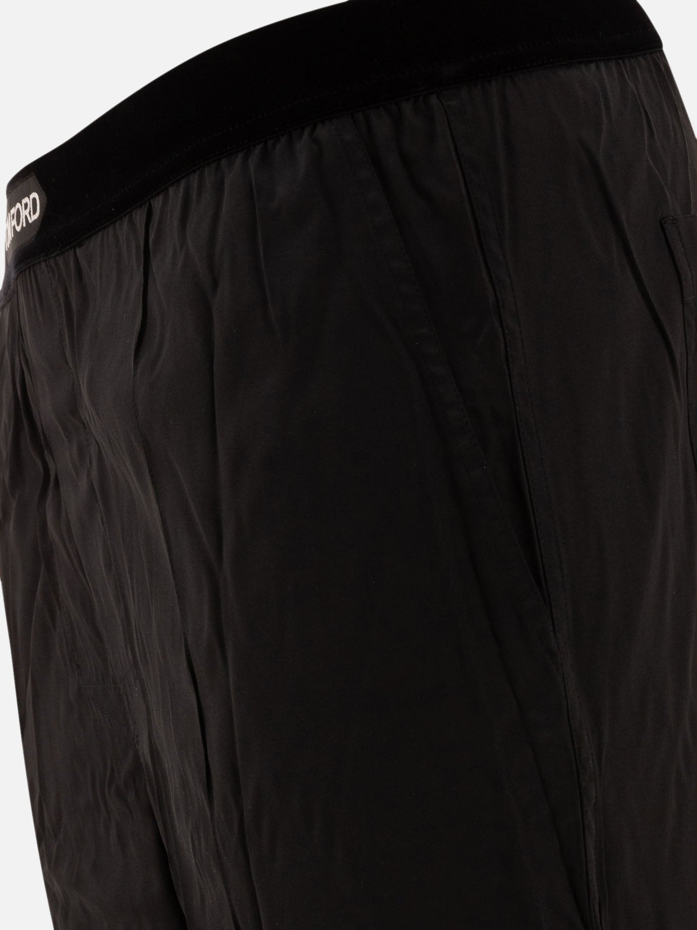 Tom Ford Silk pyjamas trousers Black