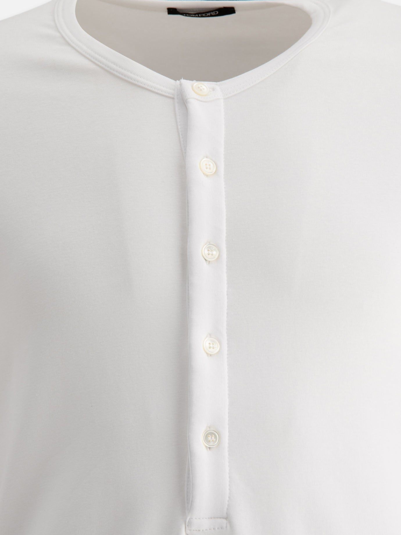 Tom Ford Henley t-shirt White