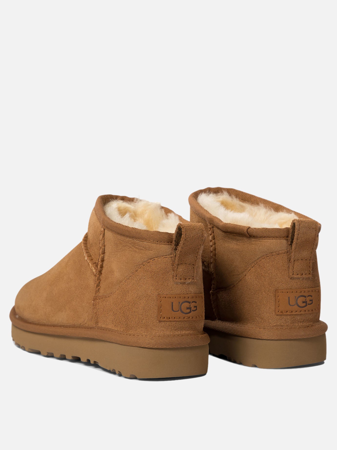 Ugg "Classic Ultra Mini" ankle boots Beige