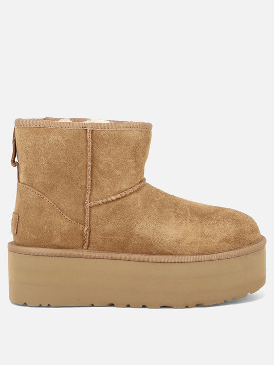 Stivaletti pull-on 100% leather - 100% rubber  Beige - Ugg Donna | PLP | VIETTI Online Store 
