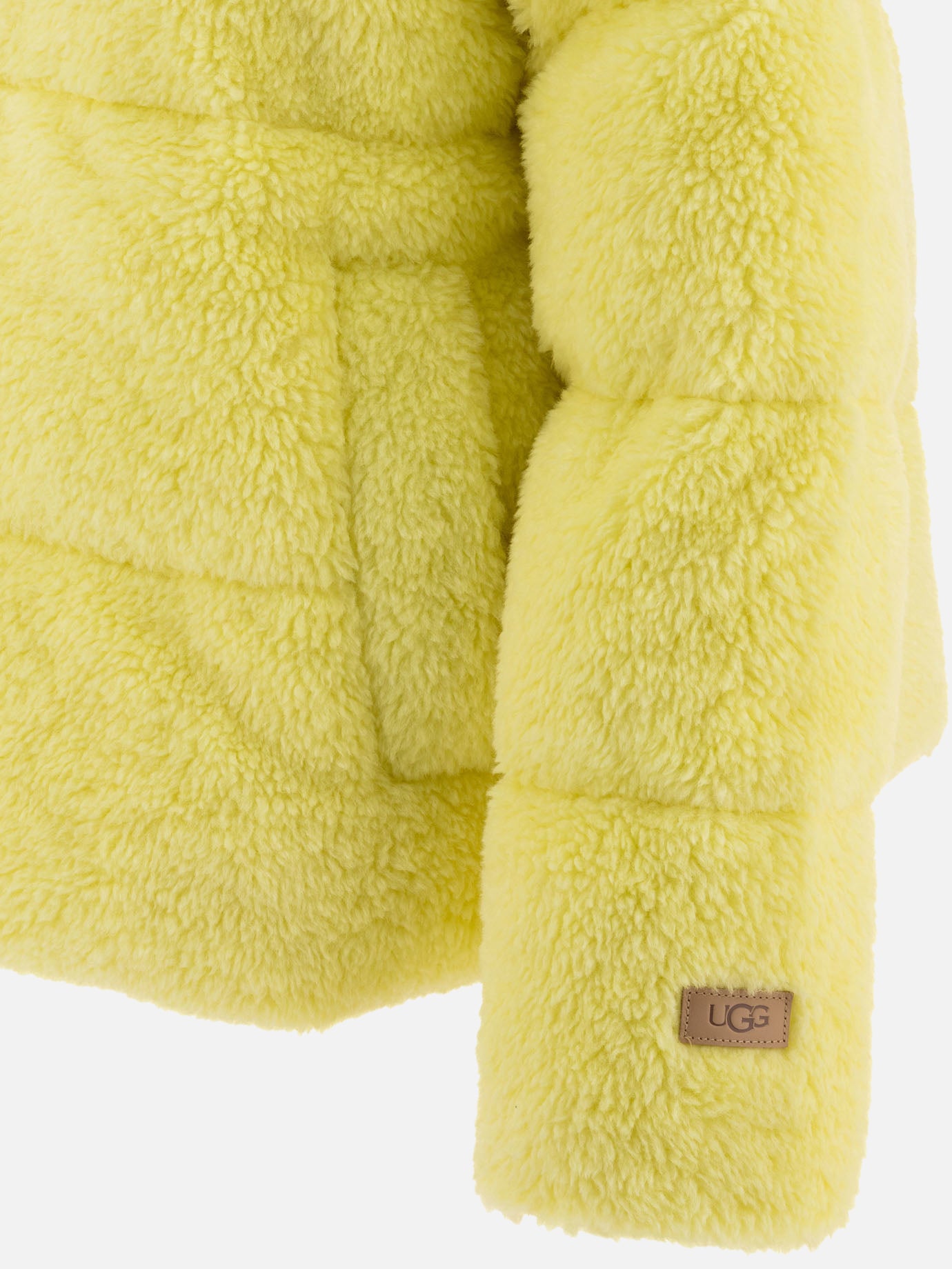 Piumini corti Solid colour  Giallo - Ugg Donna | PDP | VIETTI Online Store | Zoom-Modal_4

