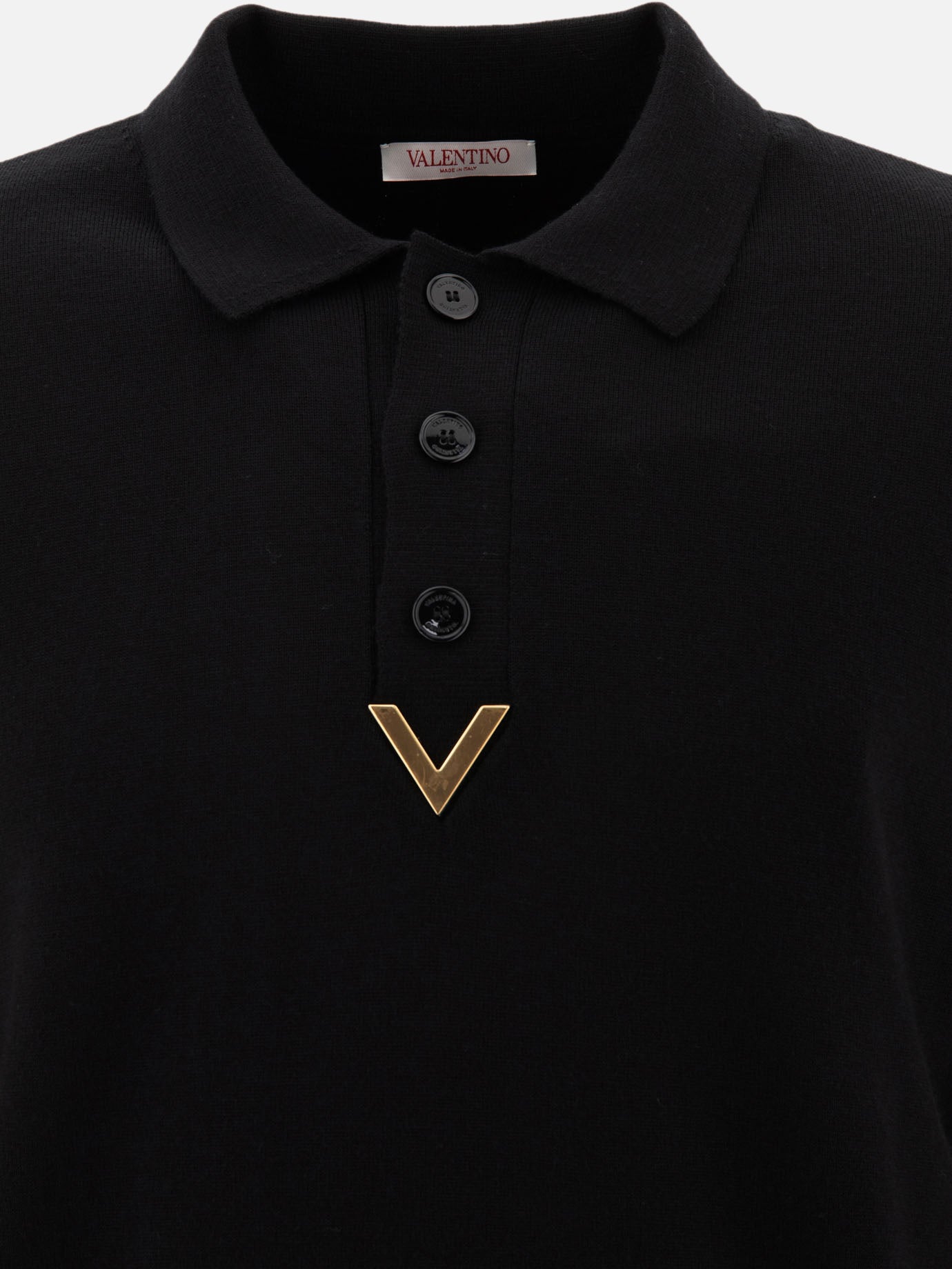 Polo shirt with V Detail