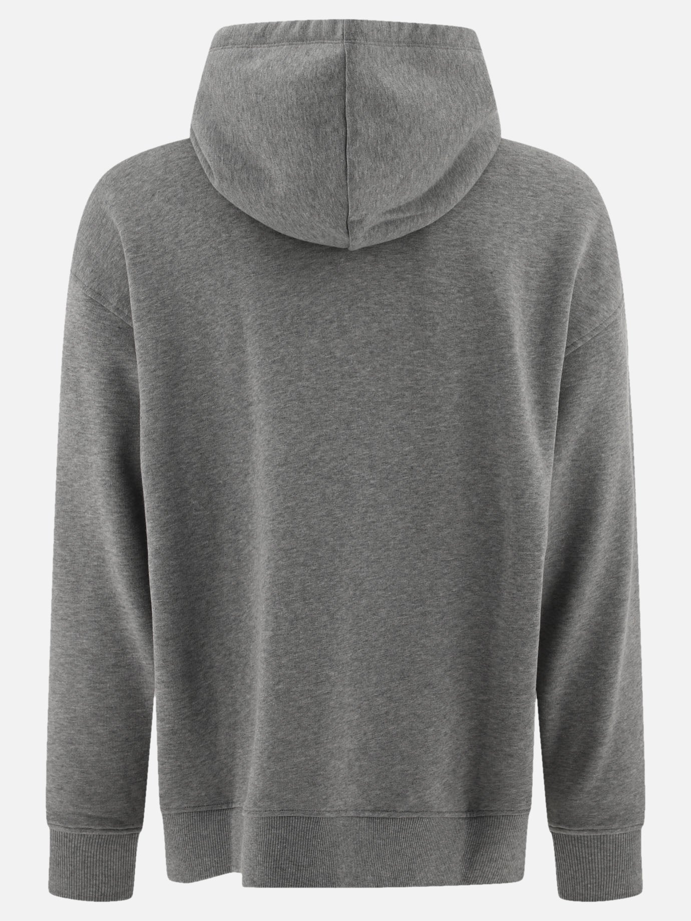 Hoodie with metallic V Detail